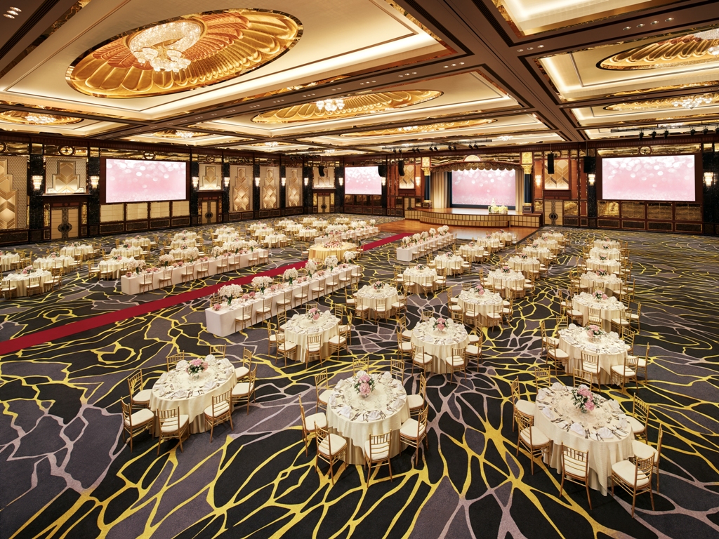 Wedding Setup at Sunway Resort Hotel & Spa's Grand Lagoon Ballroom